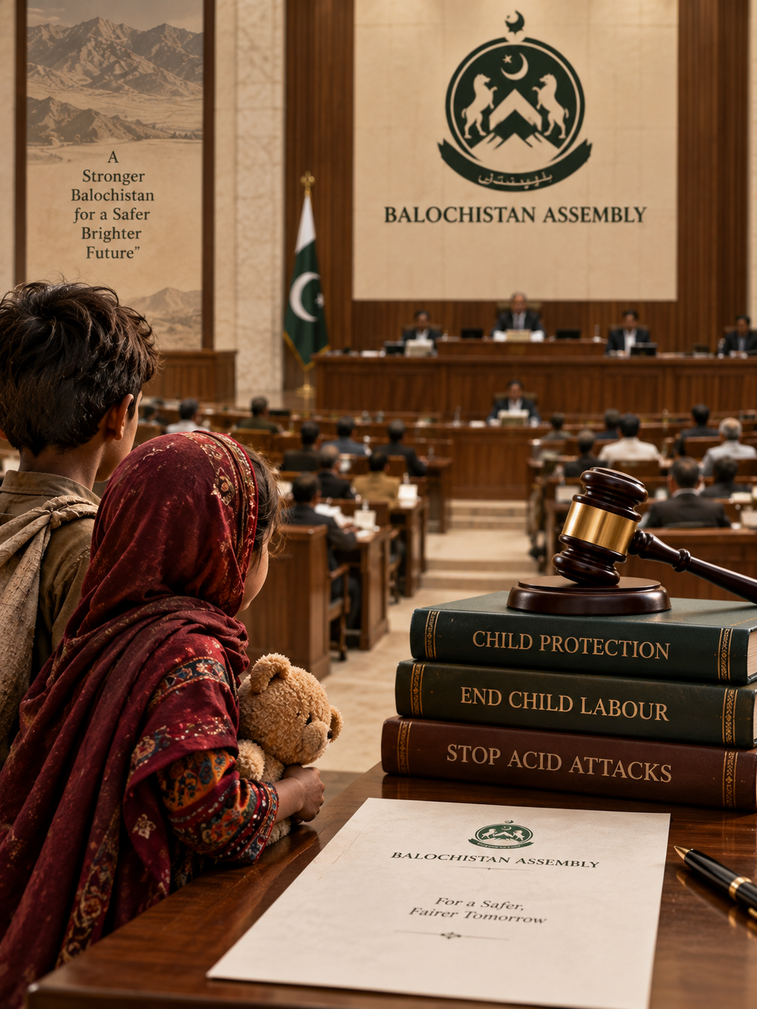 Balochistan Assembly Passes Measures on Child Labour and Acid Attacks