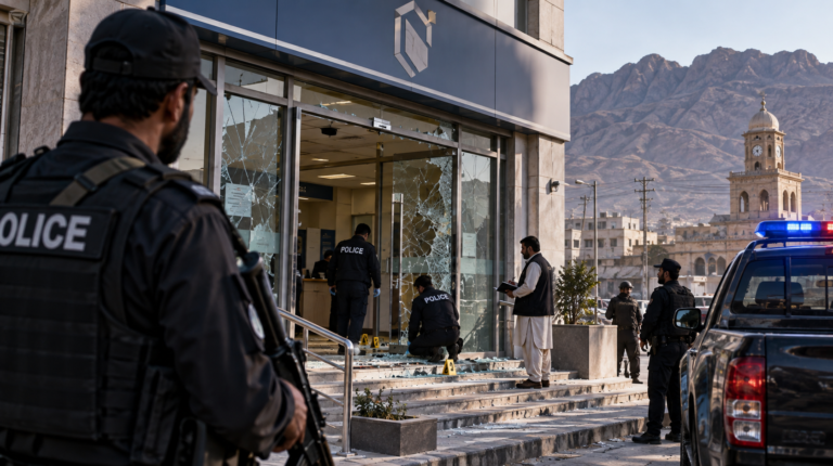 Quetta Bank Robbery Prompts Police Investigation