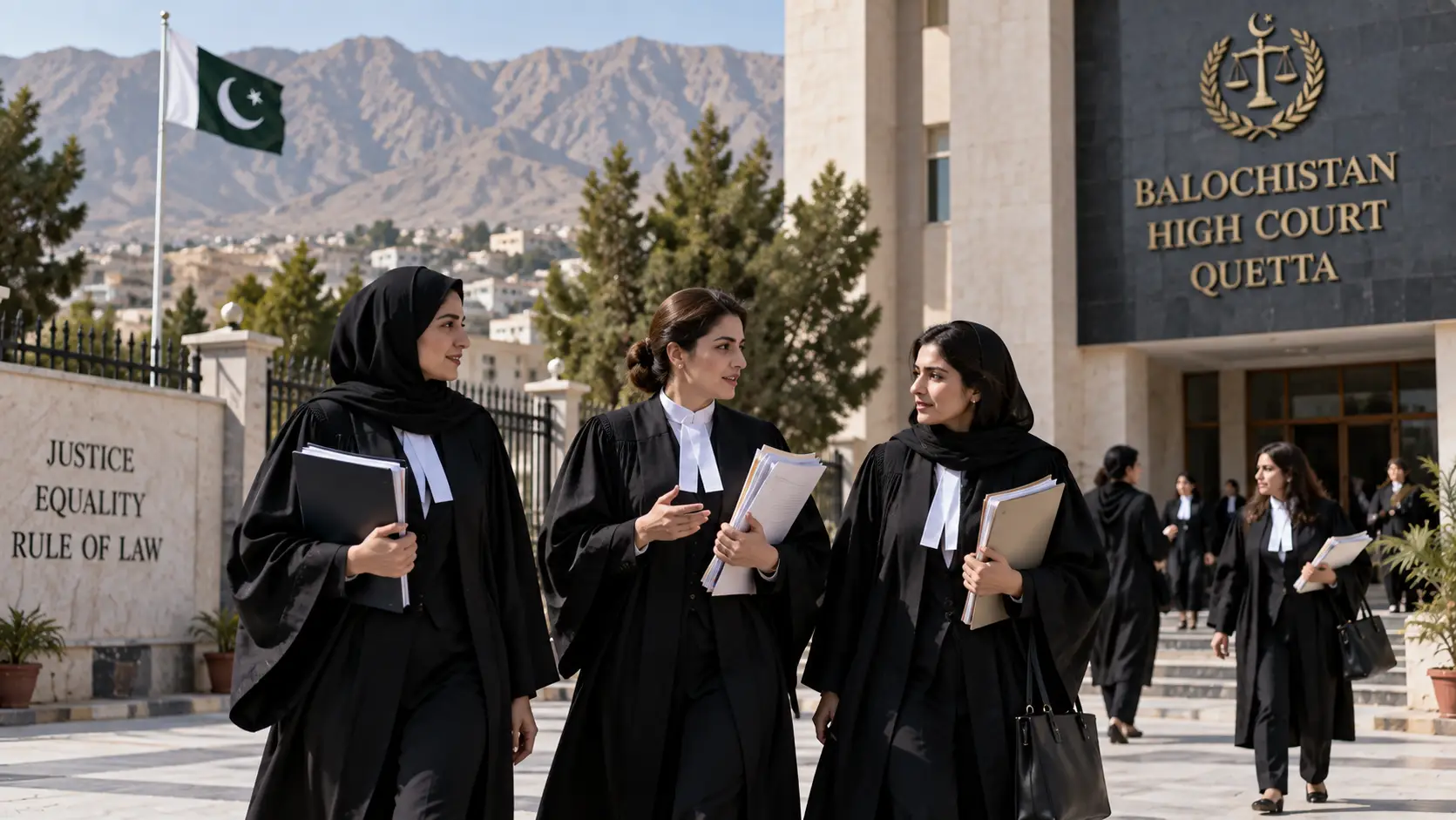 Nearly 150 Women Lawyers Practicing in Quetta