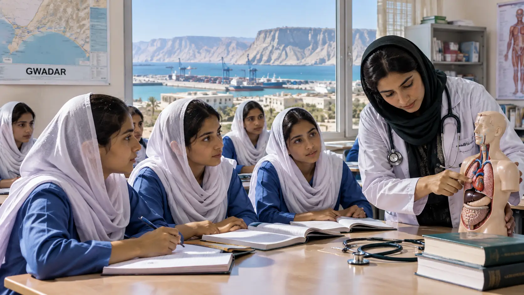 Further Nursing Education Opportunities Assured for Gwadar Schoolgirls