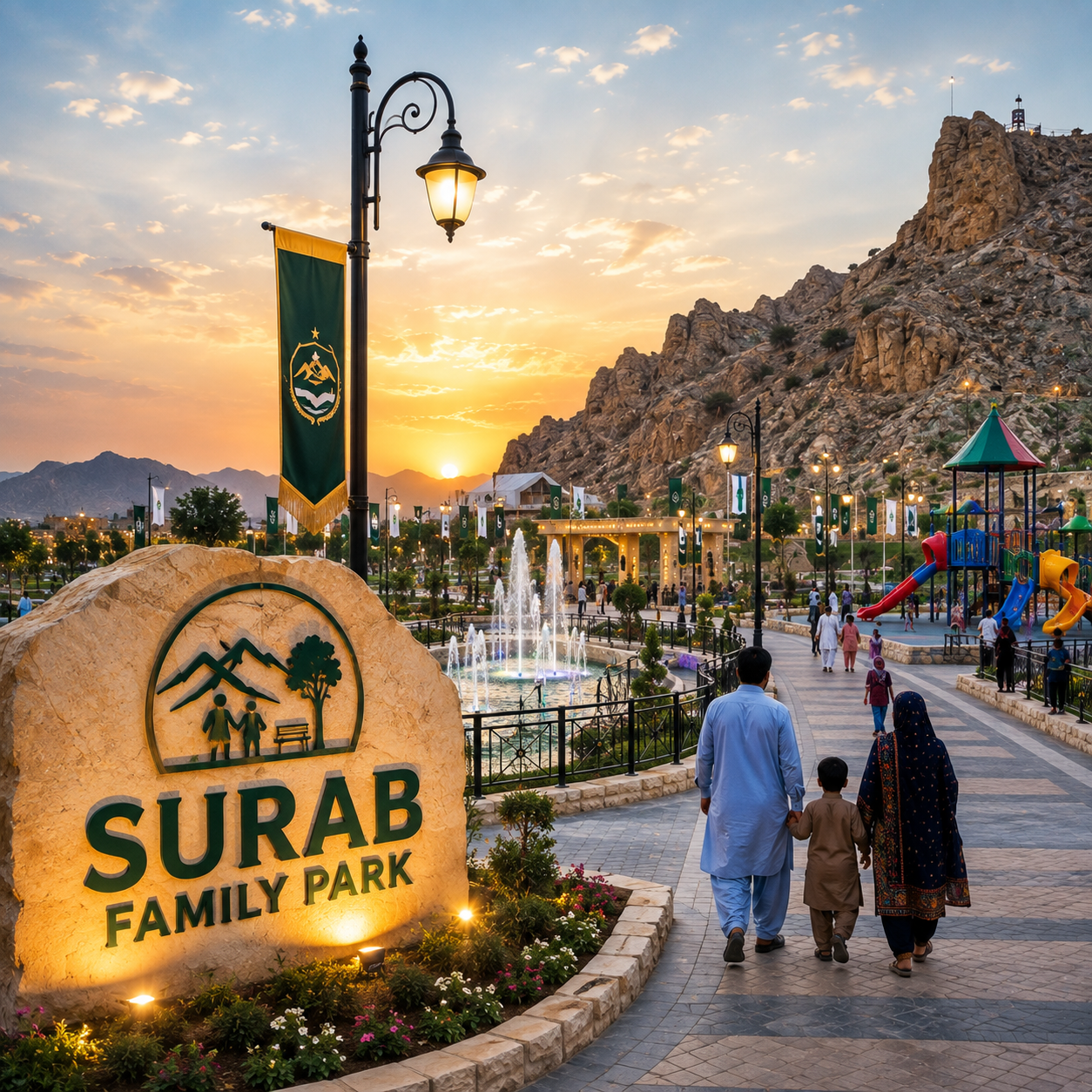 Surab Family Park Set for Inauguration Today